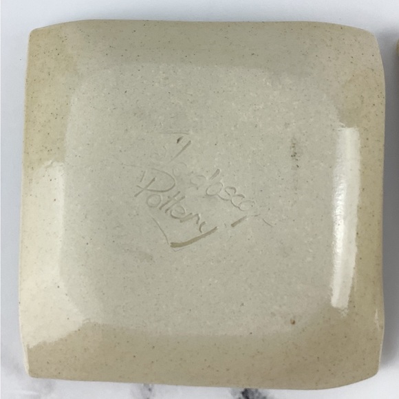 Kaleidoscope Pottery Beige Sauce Bowl Set of 2 - Picture 4 of 4